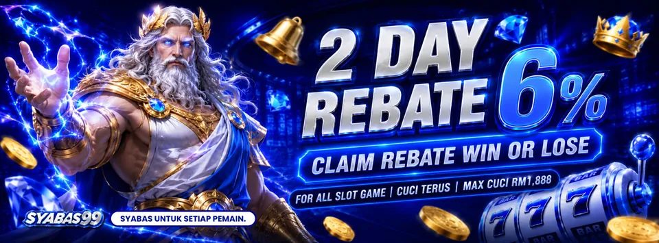Syabas99 2 day rebate 6%